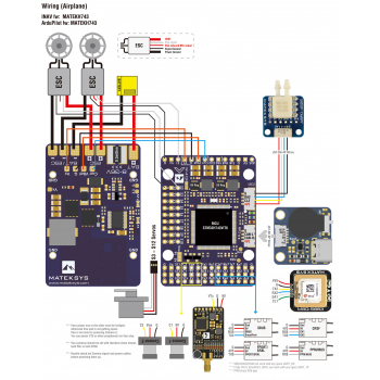 MATEK FC H743-WING V2 AIO OSD H7 Inav Ardupilot